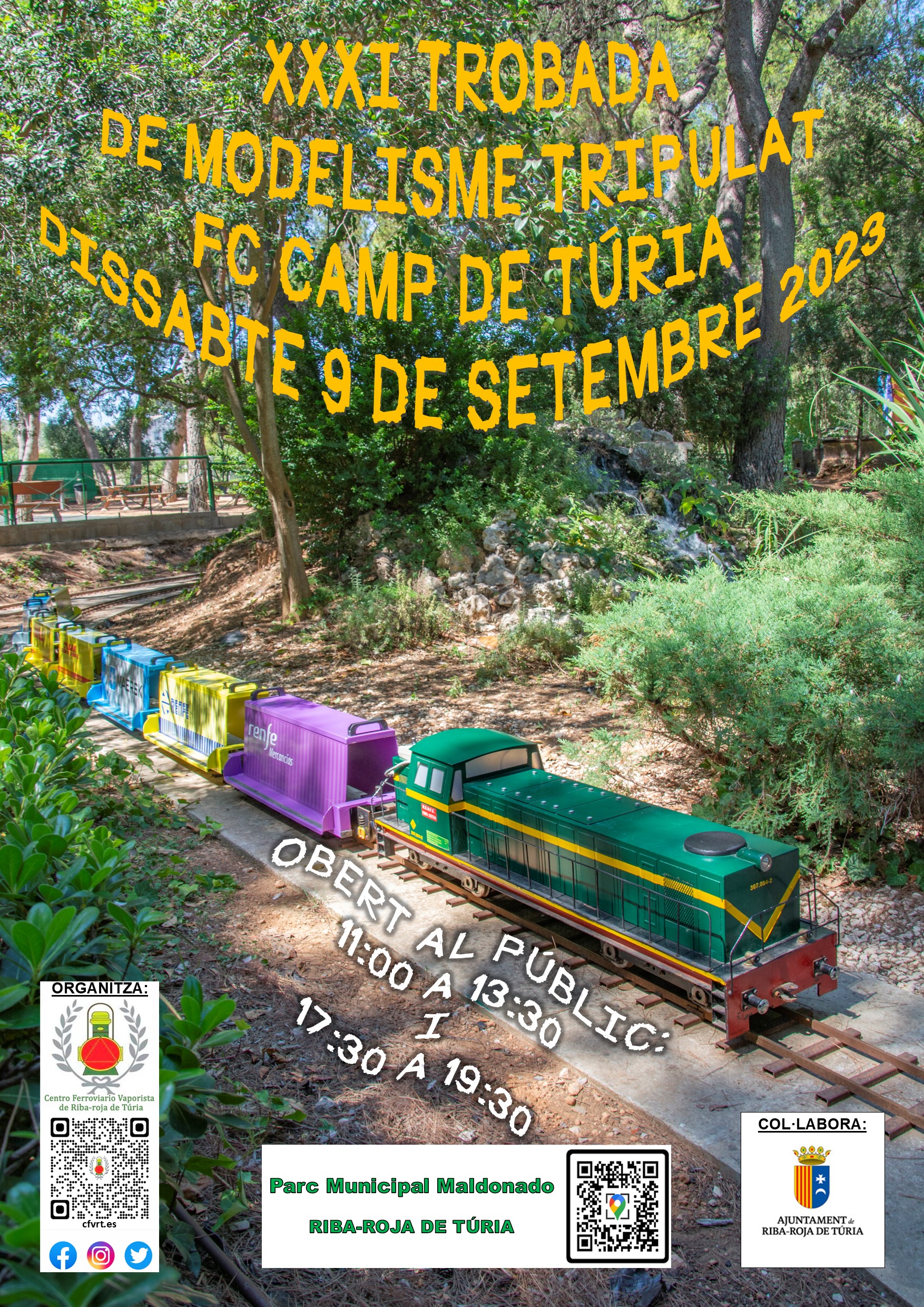9 DE SEPTIEMBRE DE 2023: XXXI ENCUENTRO MODELISMO TRIPULADO 5″ CFVRT-FC CAMP DE TURIA, RIBAROJA DE TURIA.