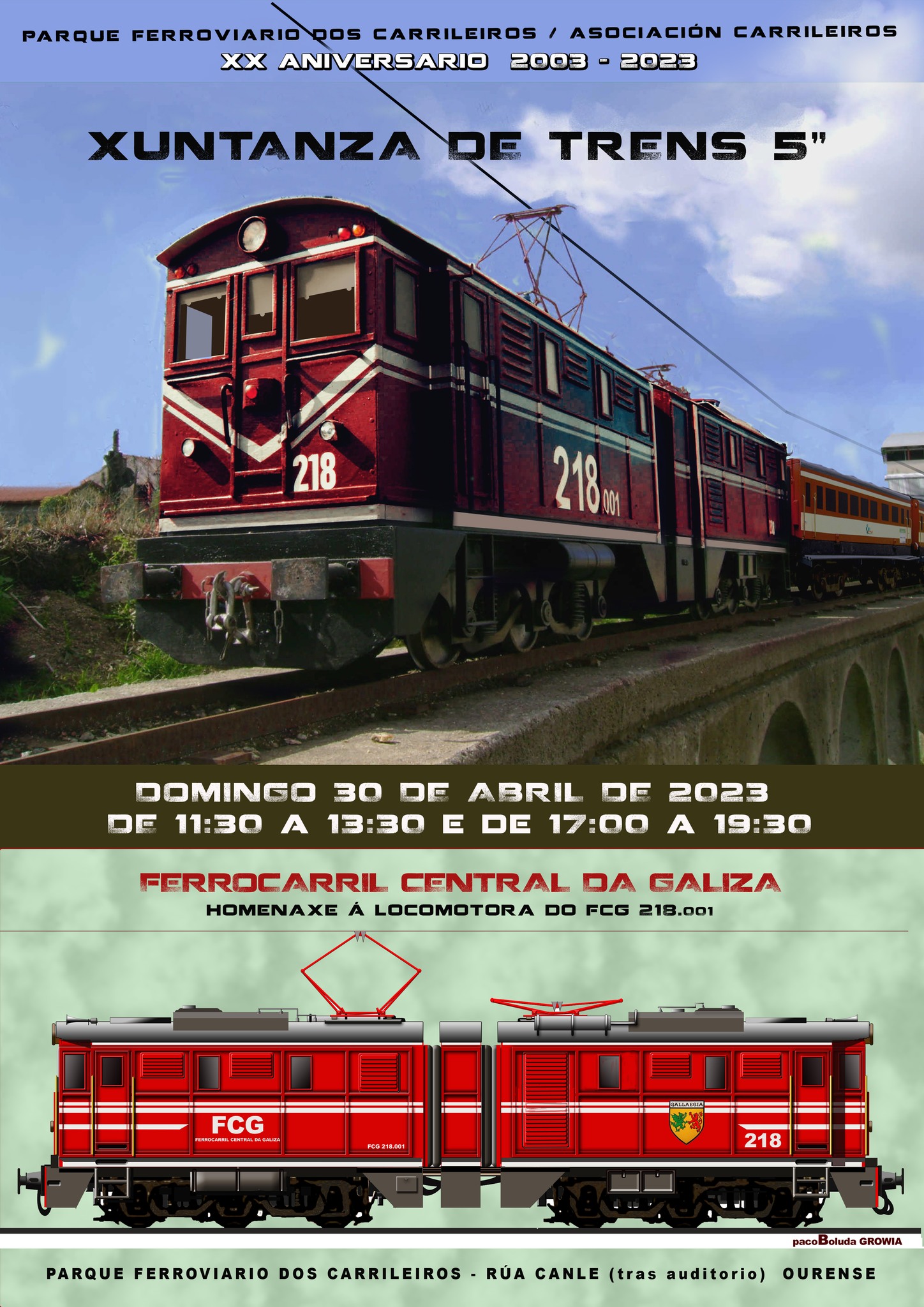 ENCUENTRO EN OURENSE, XX XUNTANZA DE TRENS 5″