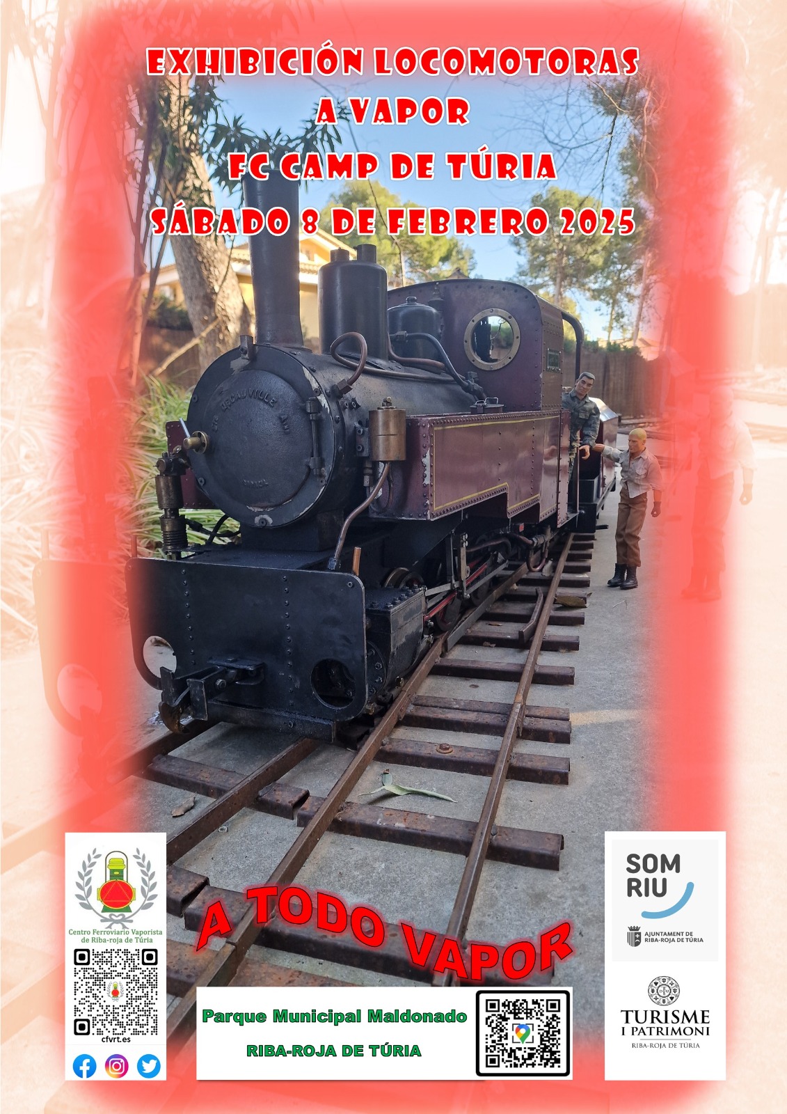 A TODO VAPOR 2025 (Actividad para participantes de asociaciones de modelismo tripulado)